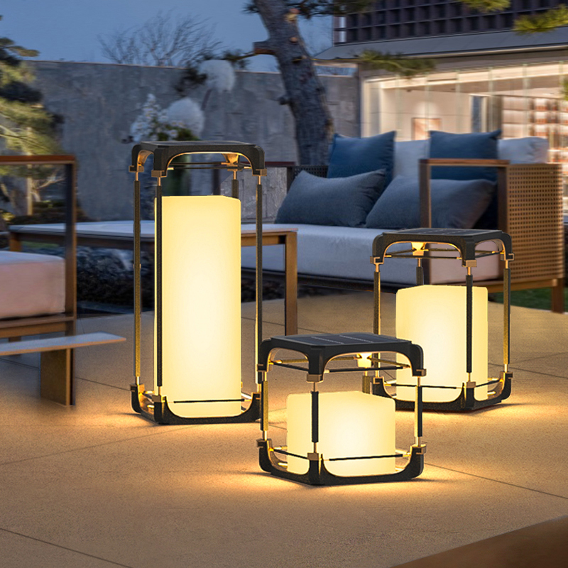 Luminous floor lamp courtyard  - Outdoor Lighting Garden avis et prix