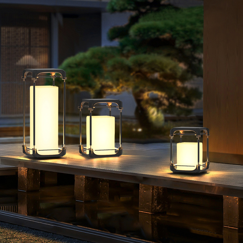 Luminous floor lamp courtyard  - Outdoor Lighting Garden avis et prix