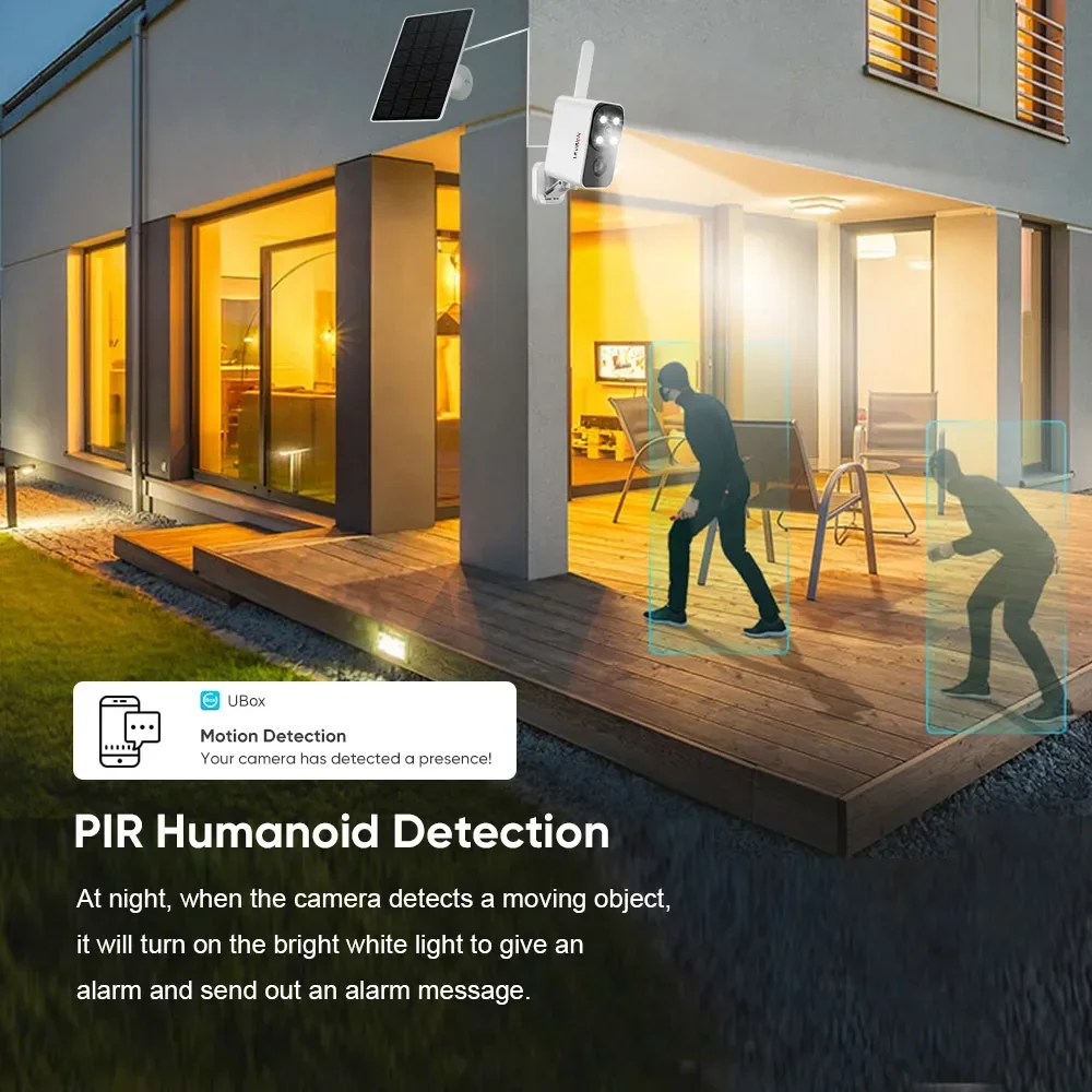 LS VISION Outdoor Solar Camera - Outdoor Lighting Video avis et prix