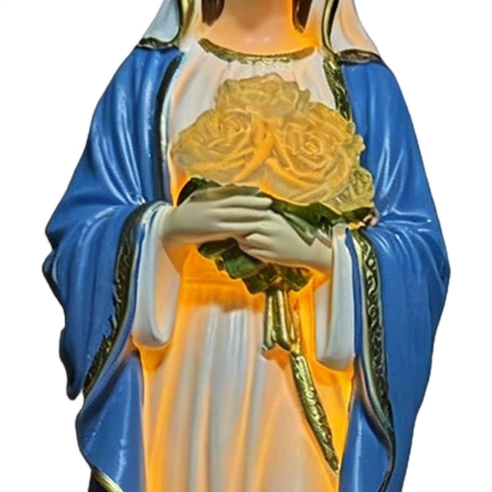 Solar Virgin Mary Statue Outdo - Outdoor Lighting Battery Powered avis et prix
