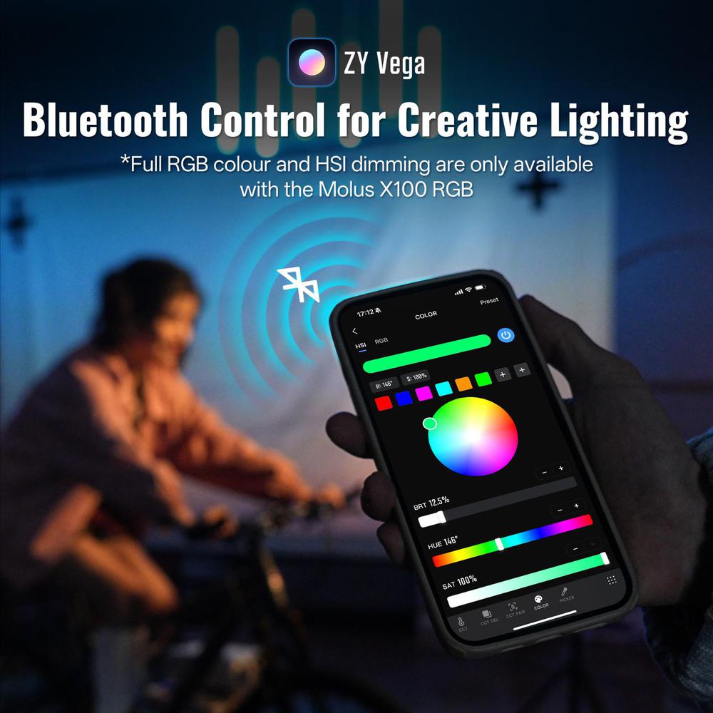 ZHIYUN MOLUS X100 RGB LED Ligh - Outdoor Lighting Video avis et prix