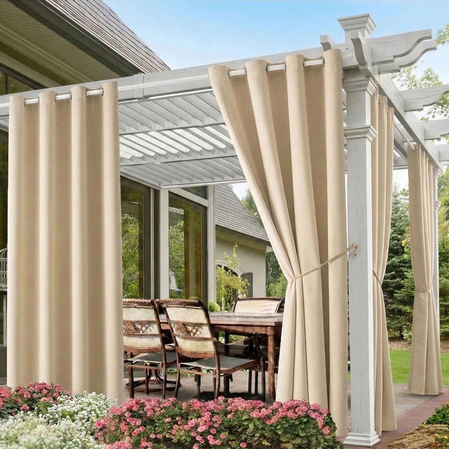 Waterproof Outdoor Curtains wi - Outdoor Lighting Deck avis et prix