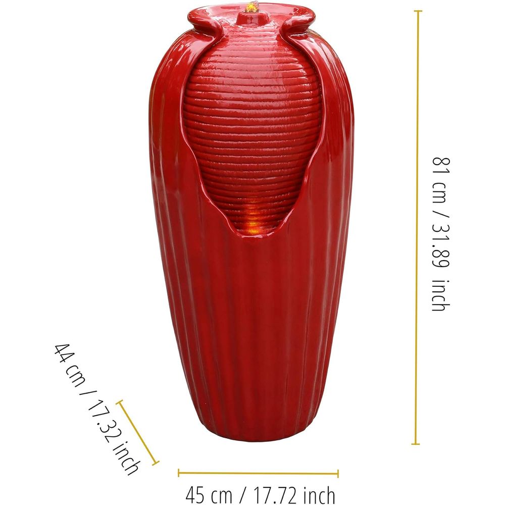 Glazed Vase loor reestanding W - Outdoor Lighting Deck avis et prix
