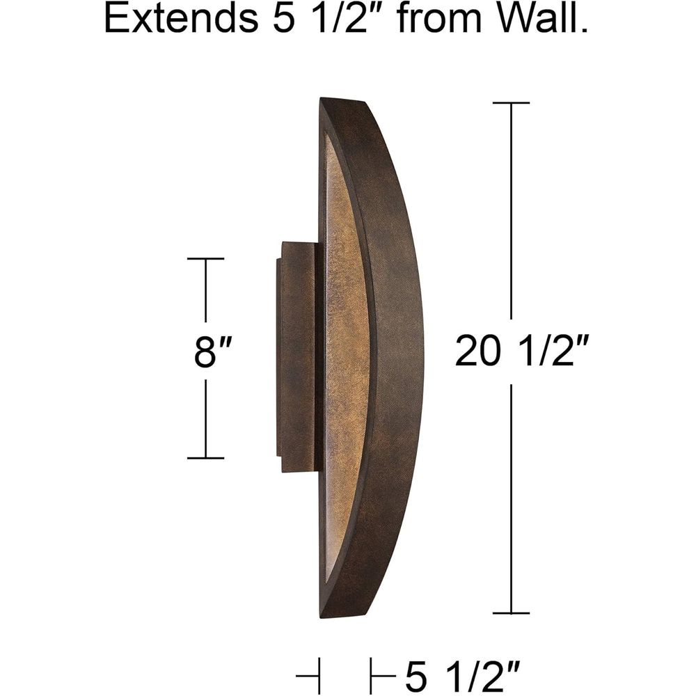 LED Outdoor Wall Light, Mottle - Outdoor Lighting Deck avis et prix