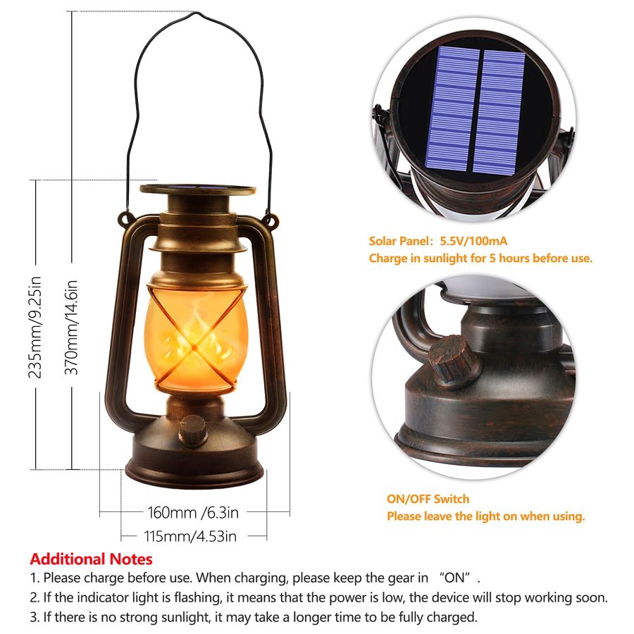 Lanterns Outdoor Waterproof,2  - Outdoor Lighting Bronze avis et prix
