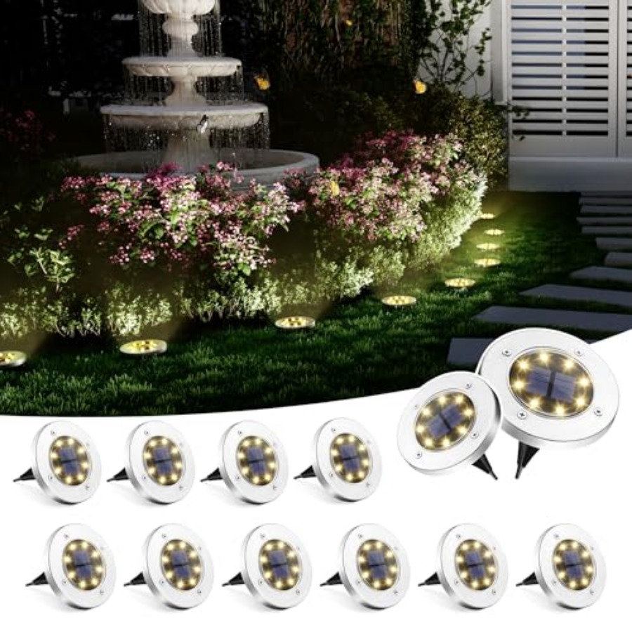 Solar Ground Lights Solar Ligh - Outdoor Lighting And Landscape avis et prix