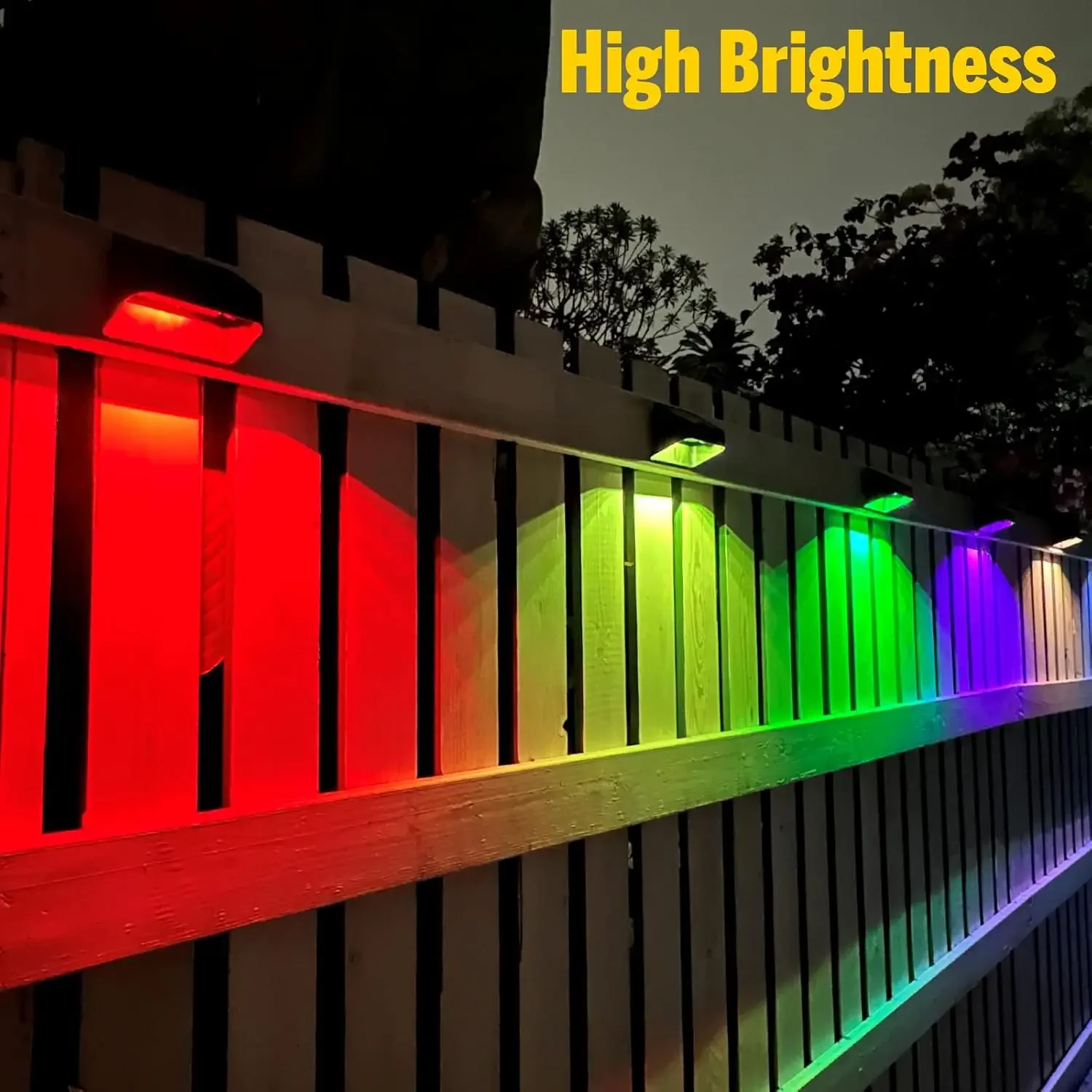 Brighter Solar Fence Lights 18 - Outdoor Lighting Dusk To Dawn avis et prix