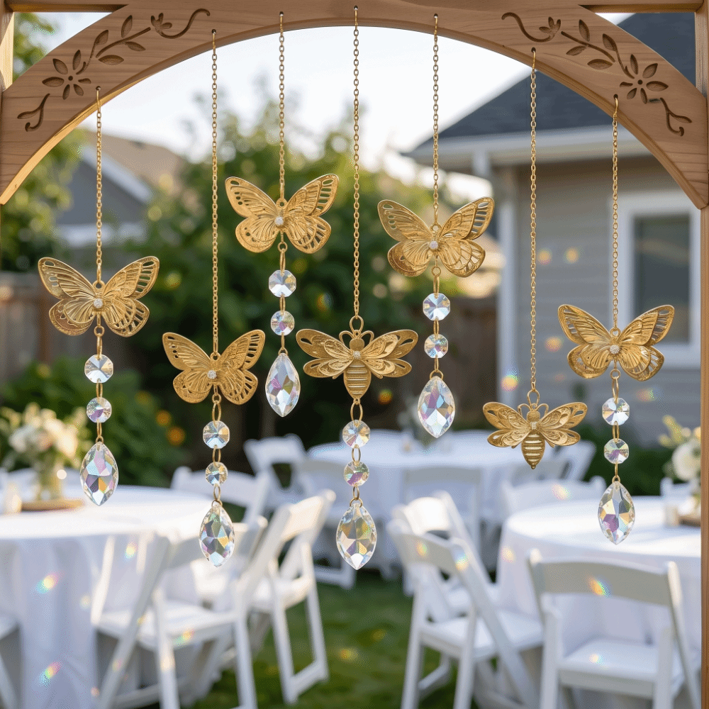 Crafts Crystal Butterfly Wind  - Outdoor Lighting Collections avis et prix