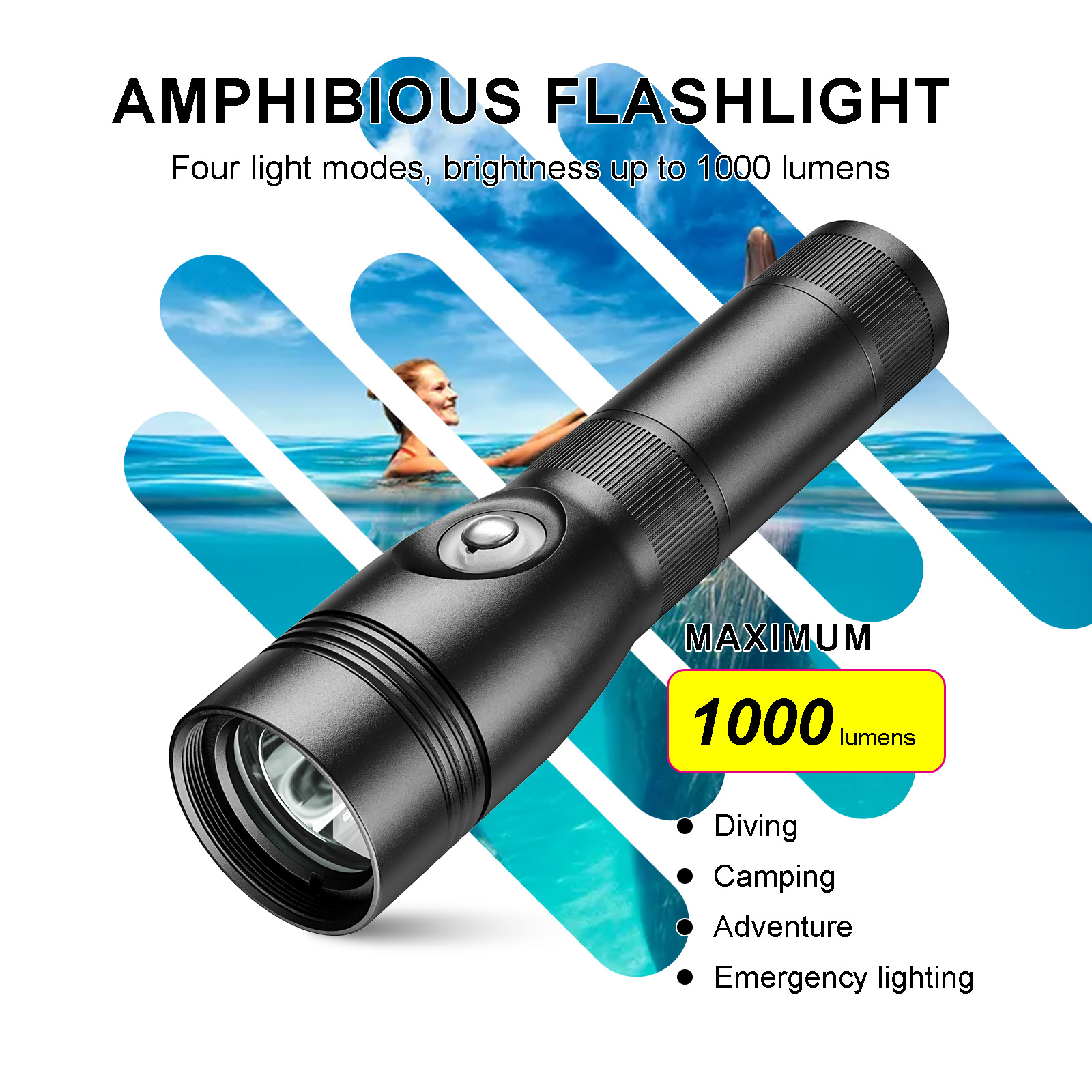 Sea frogs 1000 lumen diving la - Outdoor Lighting In Photography avis et prix